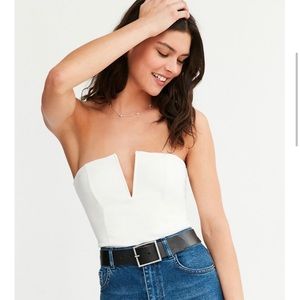 Out From Under V Wire Bustier Bodysuit
